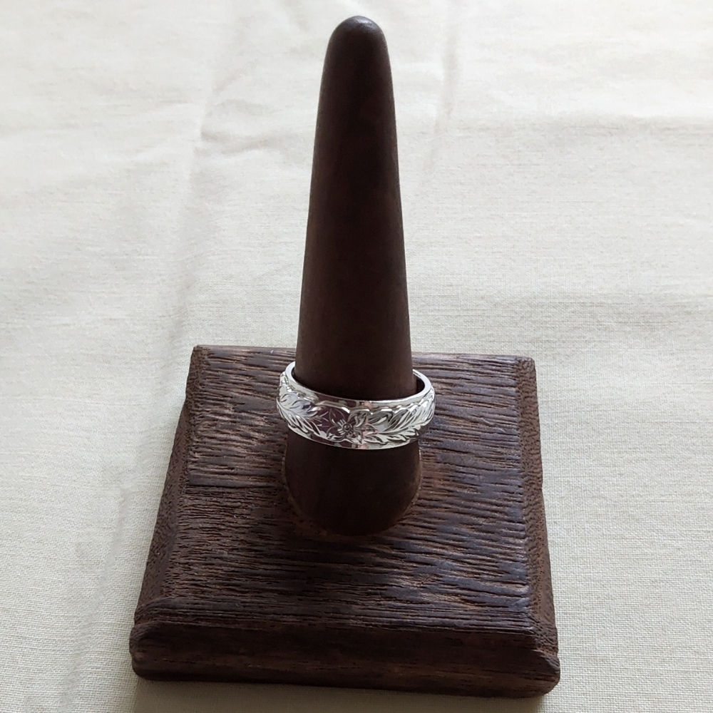 Sterling Silver Hawaiian Heirloom Ring